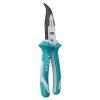 Pinza punta curva industrial 160mm THT24616 Total