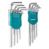 Set  Allen Hex.y  torx .18u Industrial .THT106KT01