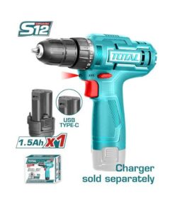 Taladro inalambrico 12v 750rpm TDLI12428 Total
