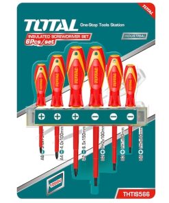 Set destornilladores aislados x 6 THTIS566 Total
