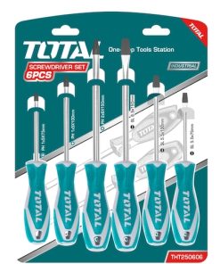 Set destornilladores x 6 3pl 3ph THT250606 Total