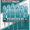 Set destornilladores indust x 18 THT250618 Total