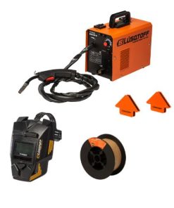 Soldadora Mig Flux 120am + Accesorios SML150-8 LQ