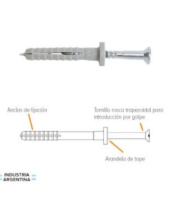 Taco tipo Hit CP-TC 8-30/72mm (100)