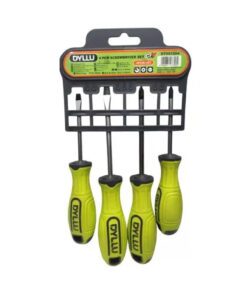 Set de 4 Destornilladores Cr-V DYLLU DTSS1204