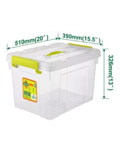 Contenedor Plastico Transp 47L DYLLU DTTB2350