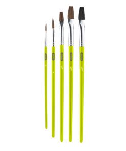 Kit de 5 Pinceles artísticos DYLLU DTXA1K05