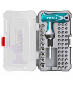 Set destornillador 47 ptas mangoT TACSD30476 Total