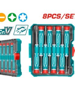 Set 8 destornilladores precision Indust THT250826