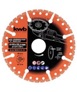Disco diamantado turbo Cutfix red 115x22 KWB
