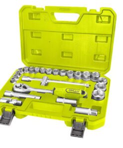 Set Llave Crique y tubos 1/2" 25Pcs DYLLU DTST2D25