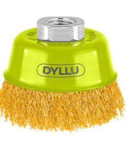 Cepillo Copa Bronce Rizado 75mm DYLLU DTCE1401