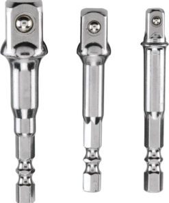 Juego adaptadores para vasos 1/4, 3/8, 1/2 KWB