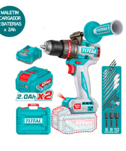 Taladro perc 42V BL Industrial TIDLI429982-4 kit