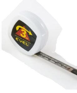 Cinta metrica 3mts x 16mm amarilla 103 Evel