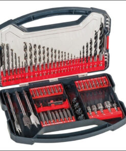 Kit de mechas y accesorios 62pz KWB