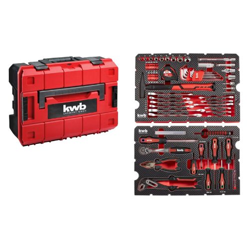 Maletin E-case 79 piezas KWB