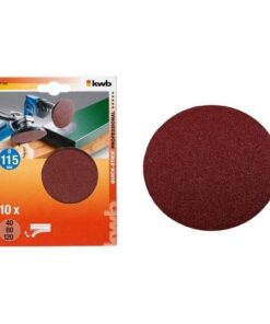 Disco p/plat amolad 115mm x10u 80K SB KWB