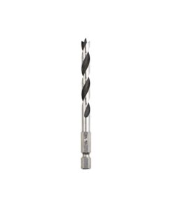 Mecha en espiral para madera 5mm encastre 1/4 KWB