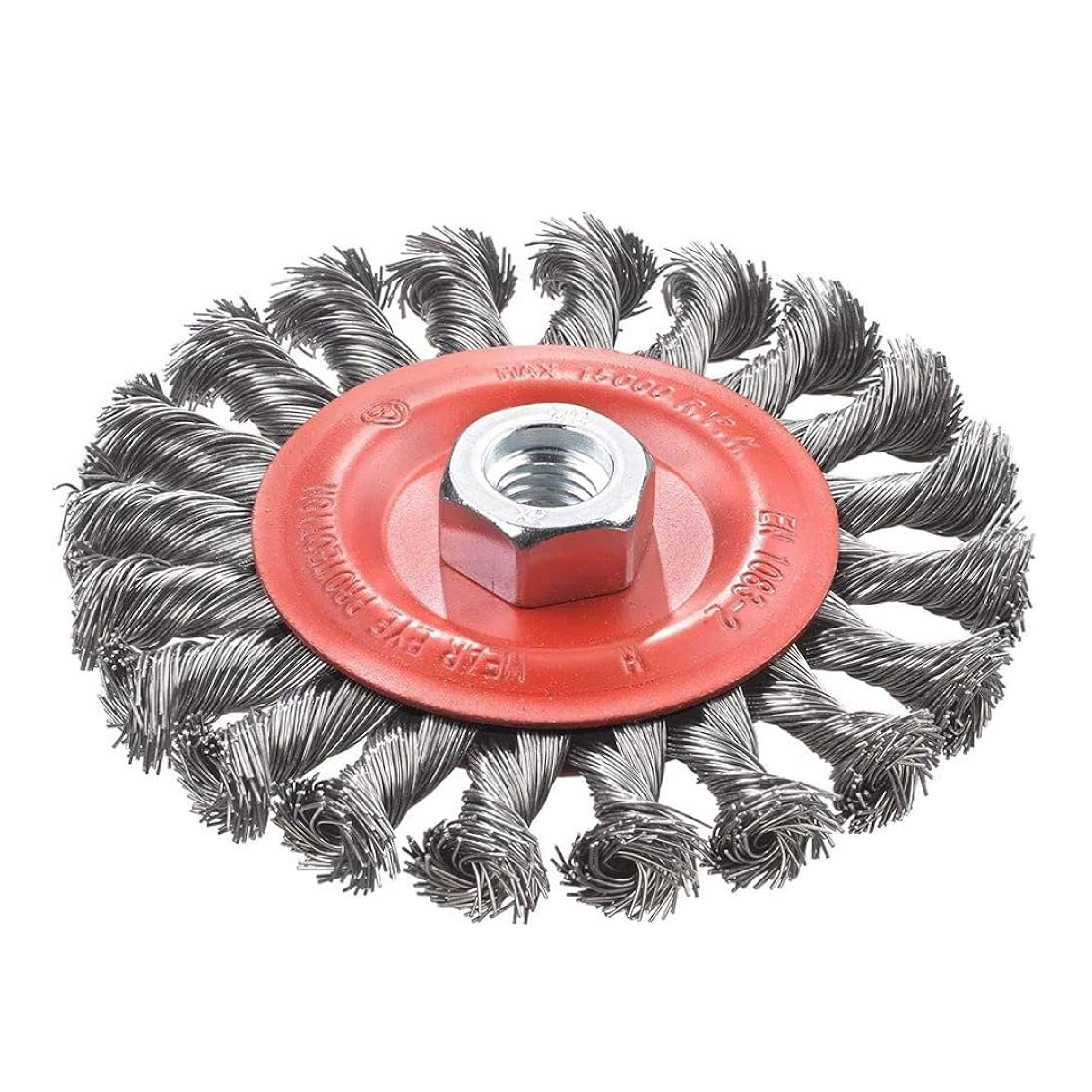 Cepillo circular aggresso flex trenzado M14 115mm