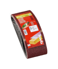 Set de 10 lijas de banda 75 x 457 gr 60