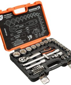 Set bocallave profesionales 1/2" 42pzs Biassoni