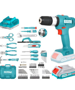 Kit taladro 20v con 165 accesorios THKTHP11652-4