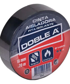 Cinta aisladora C146 18mmx20m negra AA 69957313882