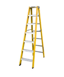 Escalera fibra tijera 7 esc Stanley STXLDEFP9902E