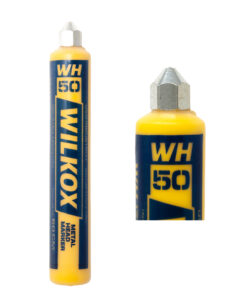 Marcador Industrial WH50 trazo 1/8" 60m blanco