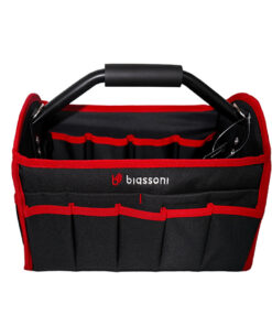 Bolso rigido para herramientas abierto con manija