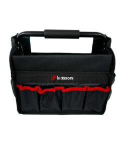 Bolso p/ herramientas abierto con manija Biasssoni