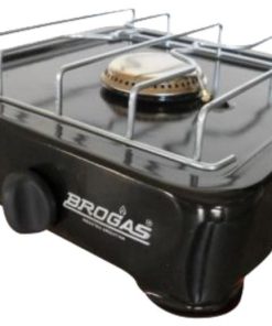Anafe 1 hornalla l/negra c/termocup GN 8101 Brogas