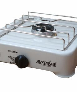 Anafe 1 hornalla l/blanca c/termo GE 8100-BA Broga