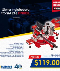 Sierra ingletadora TC-SM 216 EINHELL