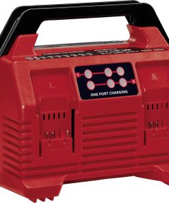 Cargador cuadruple Power X-Change Einhell 