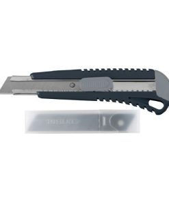 Set cutter 18mm c/ 5 cuchillas de repuesto KWB