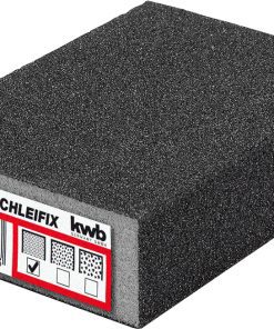 Esponja abrasiva auto resist agua x unid Grueso