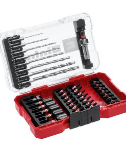 Set de mechas p/metal y puntas de impacto 39pzas