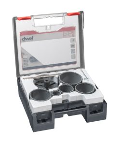 Juego de sierras de corona, 8 piezas