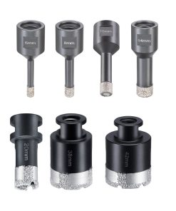 Corona de diamante 14mm para amoladora KWB