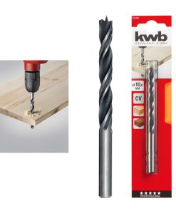 Mecha doble espiral para madera 5mm KWB