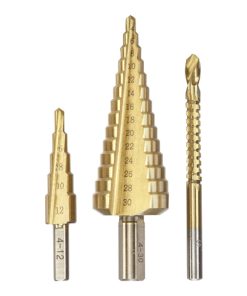 Juego de brocas escalonadas 3 piezas KWB