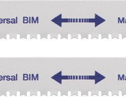 Juego Hojas de sierra sable con doble v stago KWB