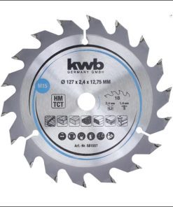 Hoja de sierra circular AKKU TOP  165mm x 20 KWB