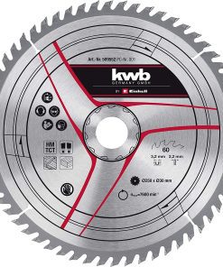 Disco para sierra circular 184mmx16 24 dientes KWB