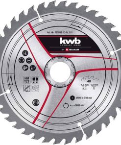 Disco para sierra circular 184mmx16 60 dientes KWB