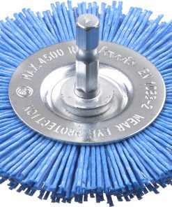 Cepillo circular nailon abrasivo grueso 75mm KWb