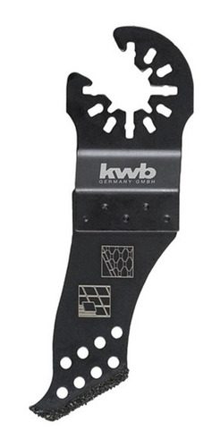 Hoja de sierra inmersion limpia azul y juntas KWB