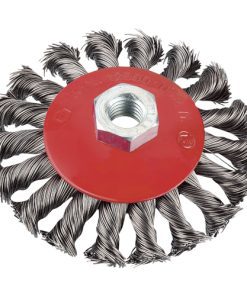 Cepillo conico aggreso flex trenzado M14 100mm KWB